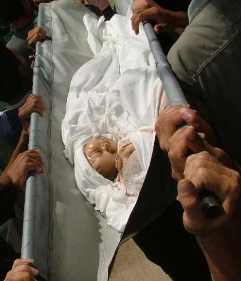Israel killing babies