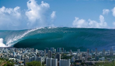 Tsunami/Lautan yang meluap